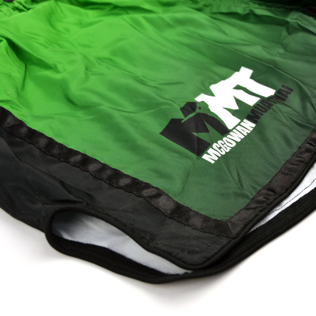 McGowan Muaythai Microfibre Shorts Green #MMT-BS02