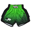 McGowan Muaythai Microfibre Shorts Green #MMT-BS02