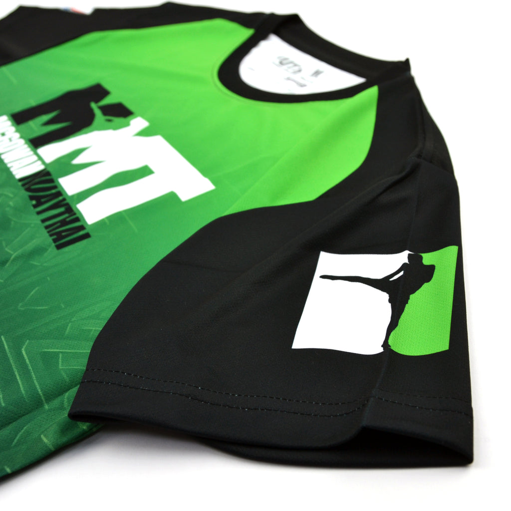 McGowan Muaythai T-Shirt Green #MMT-TS02