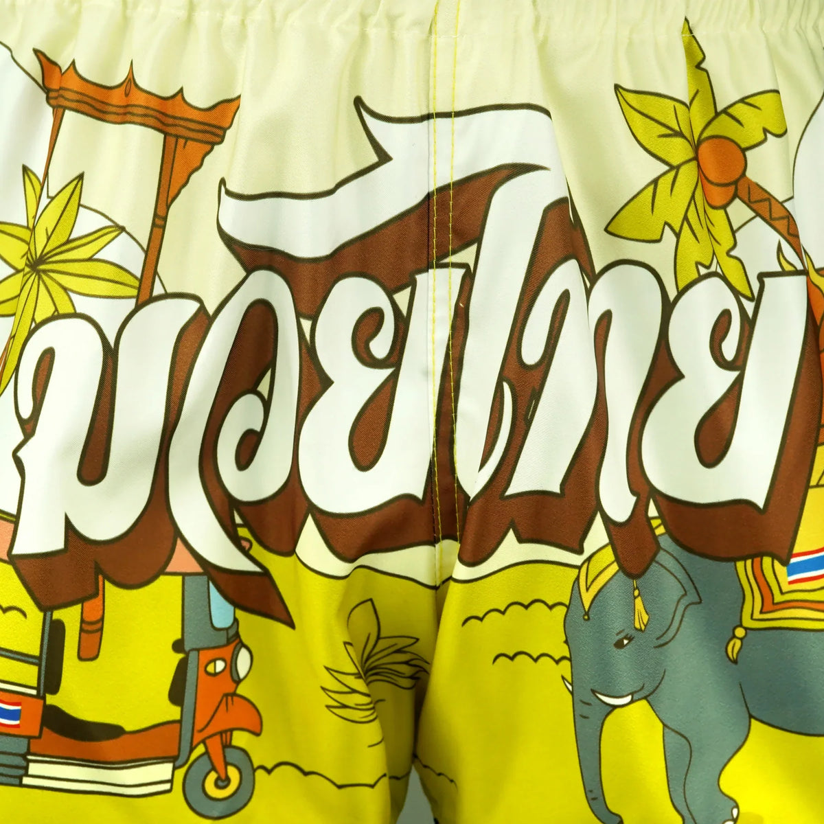 TUFF High-Cut Retro Muaythai Shorts - RMS127 - The Sunshine Journey