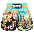 TUFF High-Cut Retro Muaythai Shorts - RMS128 - The Legacy of Thailand