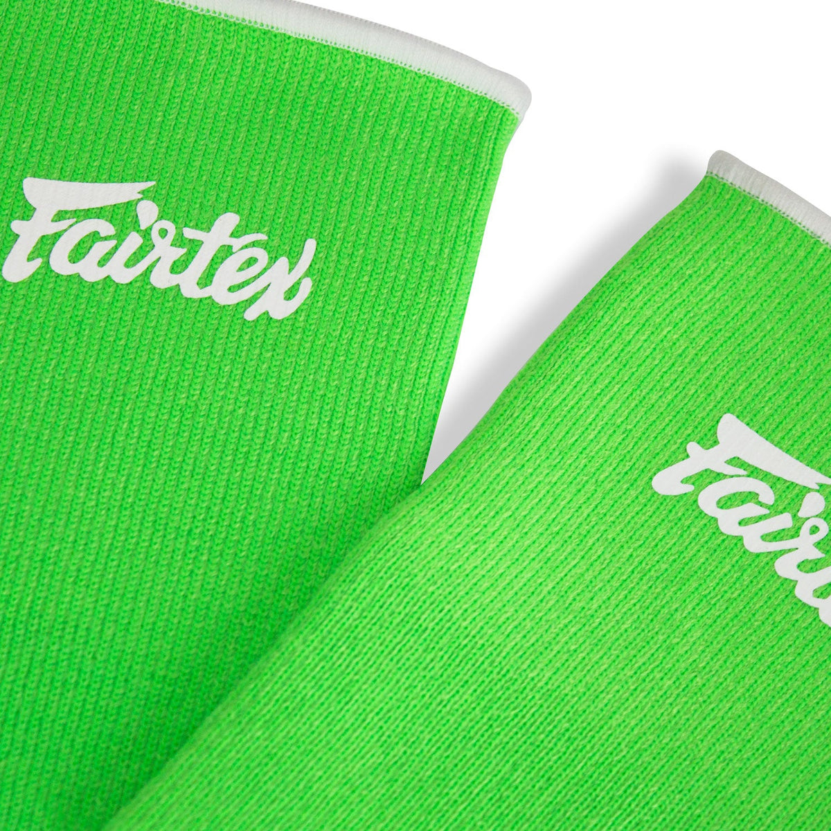 Fairtex AS1 Ankle Supports Green-White
