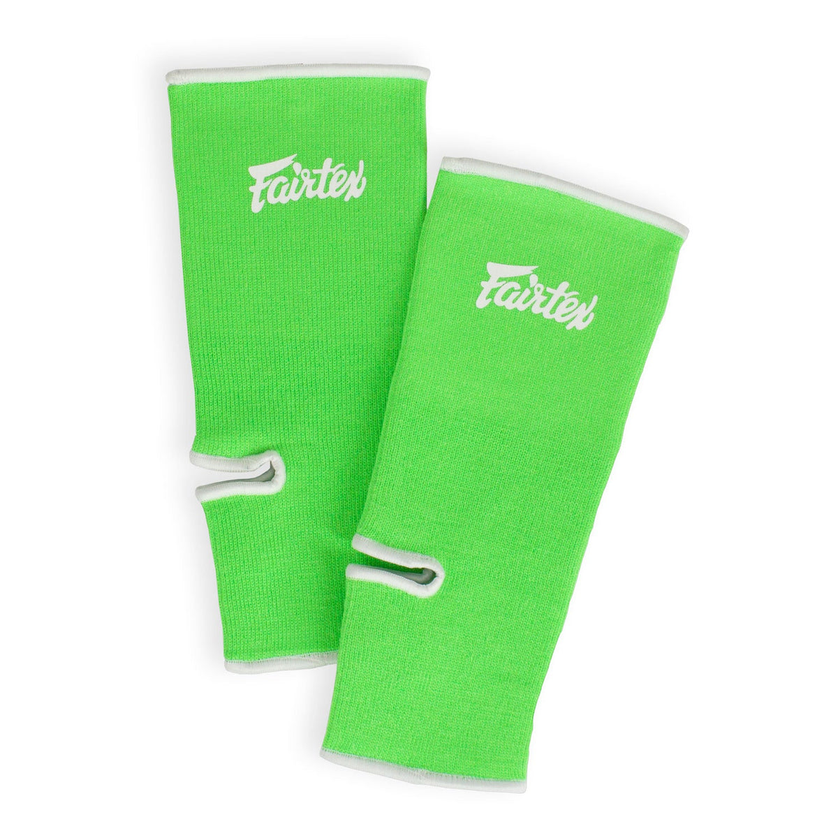 Fairtex AS1 Ankle Supports Green-White