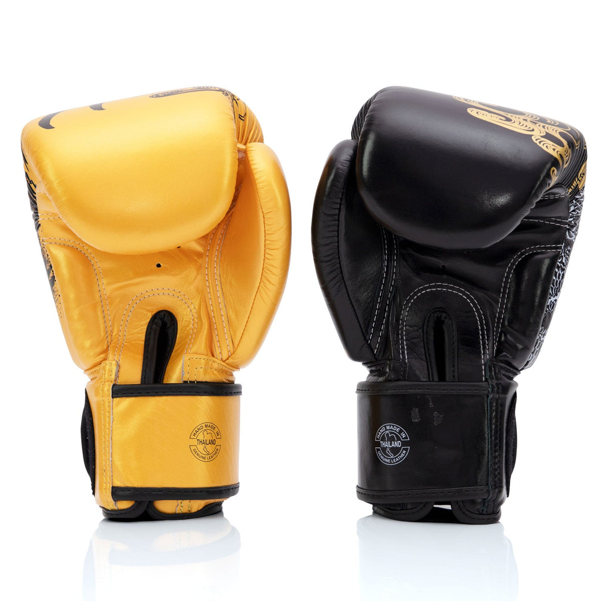 Fairtex BGV26 Harmony Six Black-Gold Limited Edition Boxing Gloves