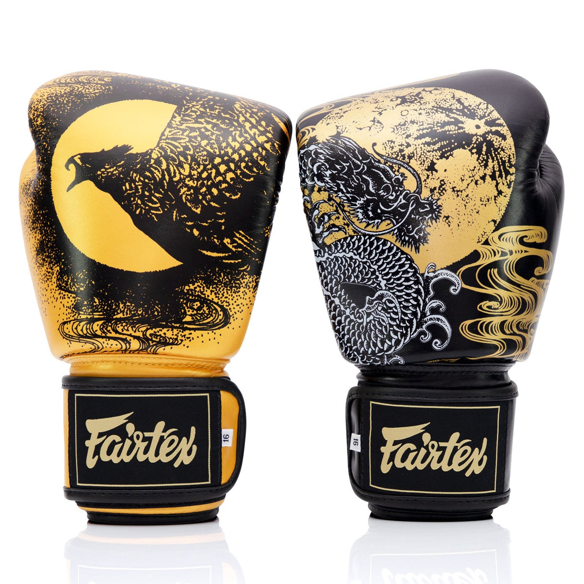 Fairtex BGV26 Harmony Six Black-Gold Limited Edition Boxing Gloves