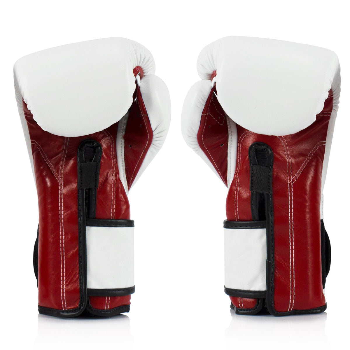 Fairtex BGV9 Mexican Style Boxing Gloves - White-Red