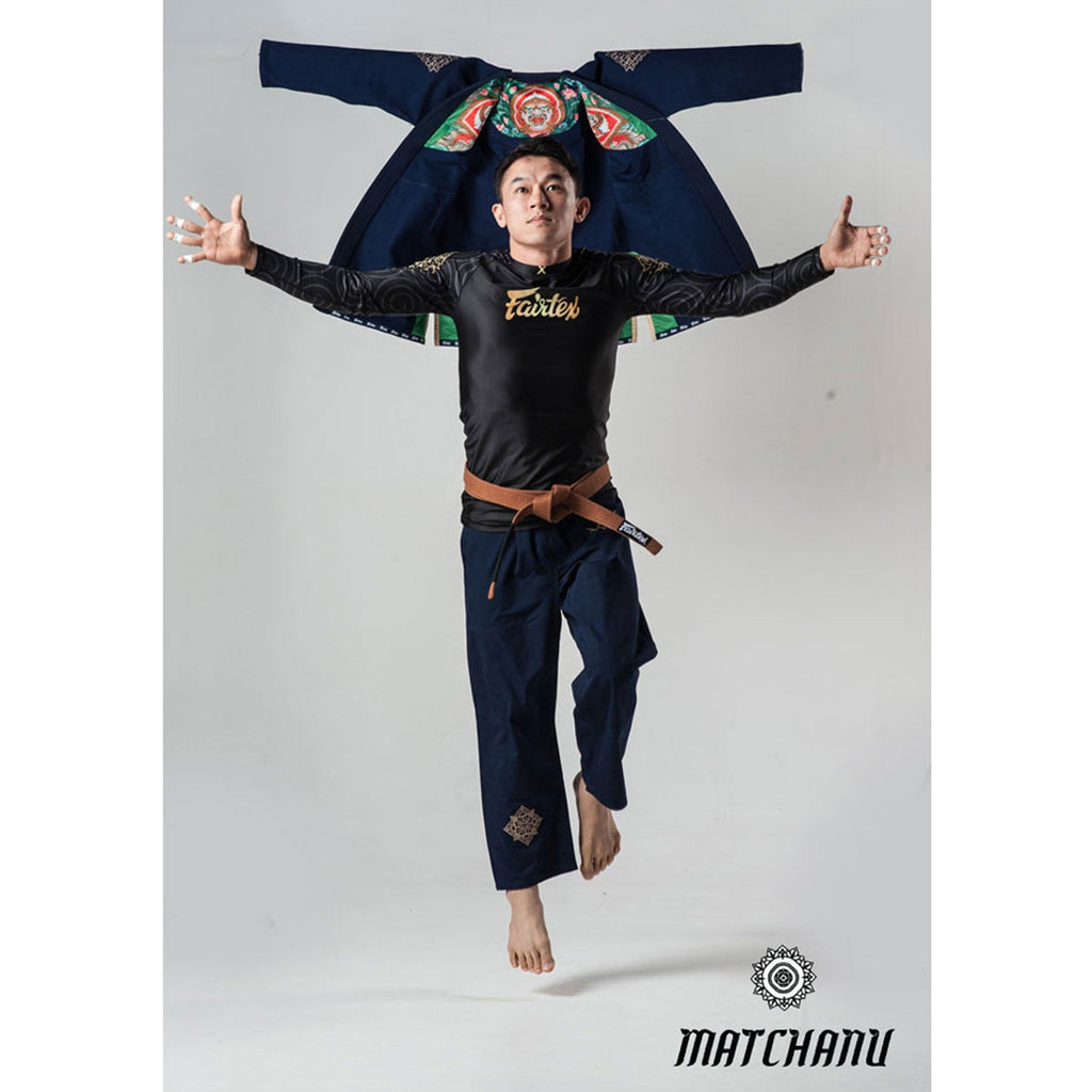 Fairtex BJJ2 Matchanu Premium BJJ Gi - Navy