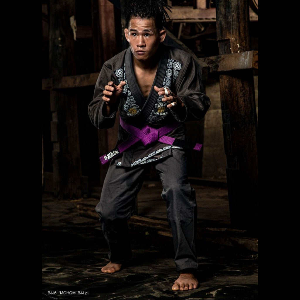 Fairtex BJJ6 Mohom Premium BJJ Gi - Grey