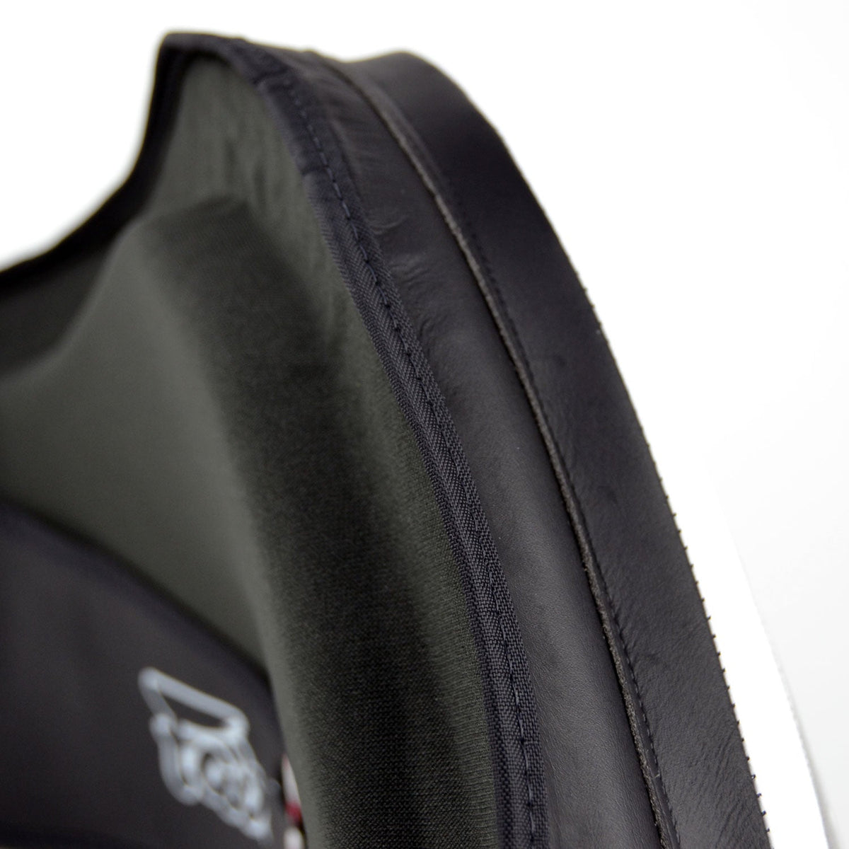 Fairtex BPV3 Microfiber Belly Pad - Black-White
