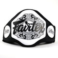 Fairtex BPV3 Microfiber Belly Pad - Black-White