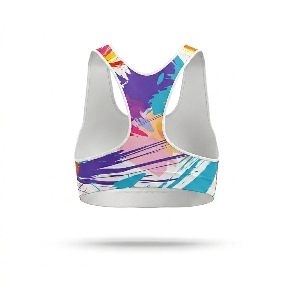 Fairtex BRA03 World Music White Sports Bra