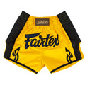 Fairtex BS1701 Slim Fit Muaythai Shorts - Yellow