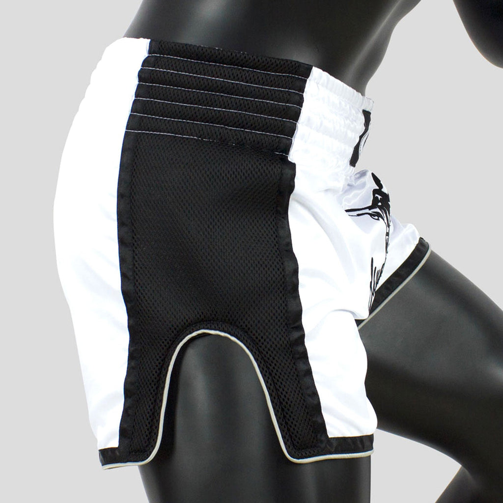 Fairtex BS1707 Slim Fit Muaythai Shorts - White