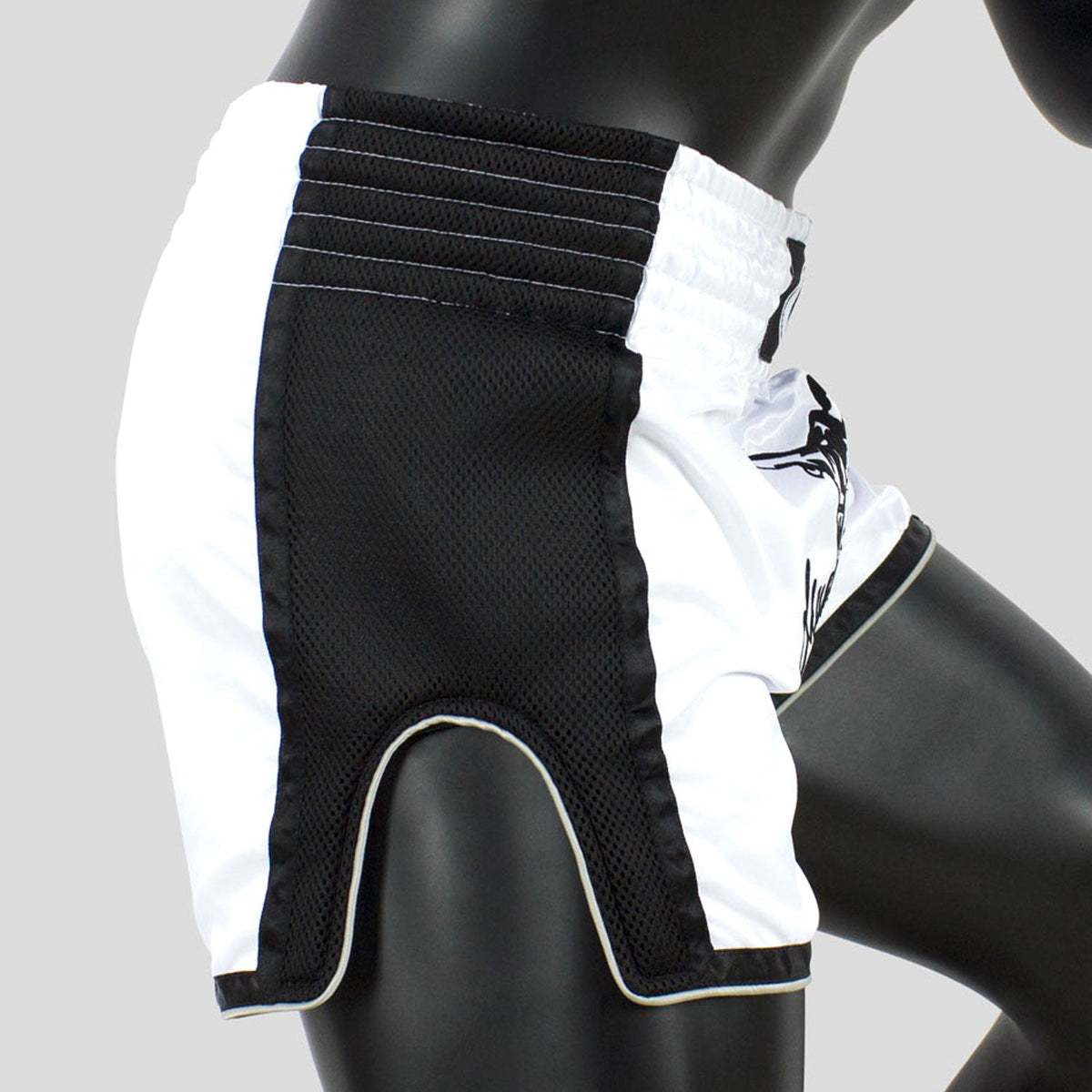 Fairtex BS1707 Slim Fit Muaythai Shorts - White
