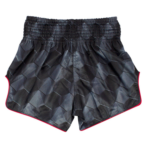 Fairtex BS1901 Muaythai Shorts - Black Stealth