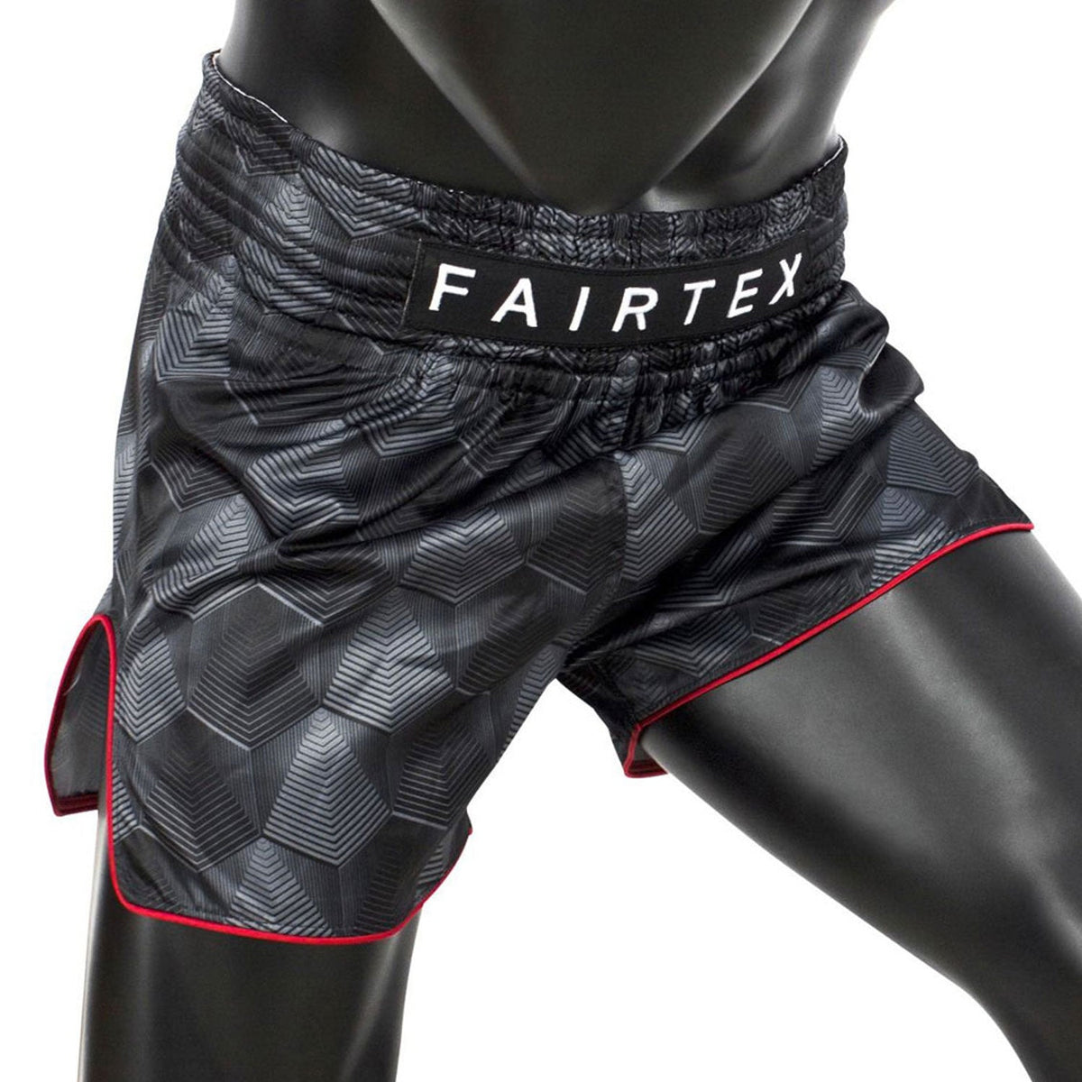Fairtex BS1901 Muaythai Shorts - Black Stealth