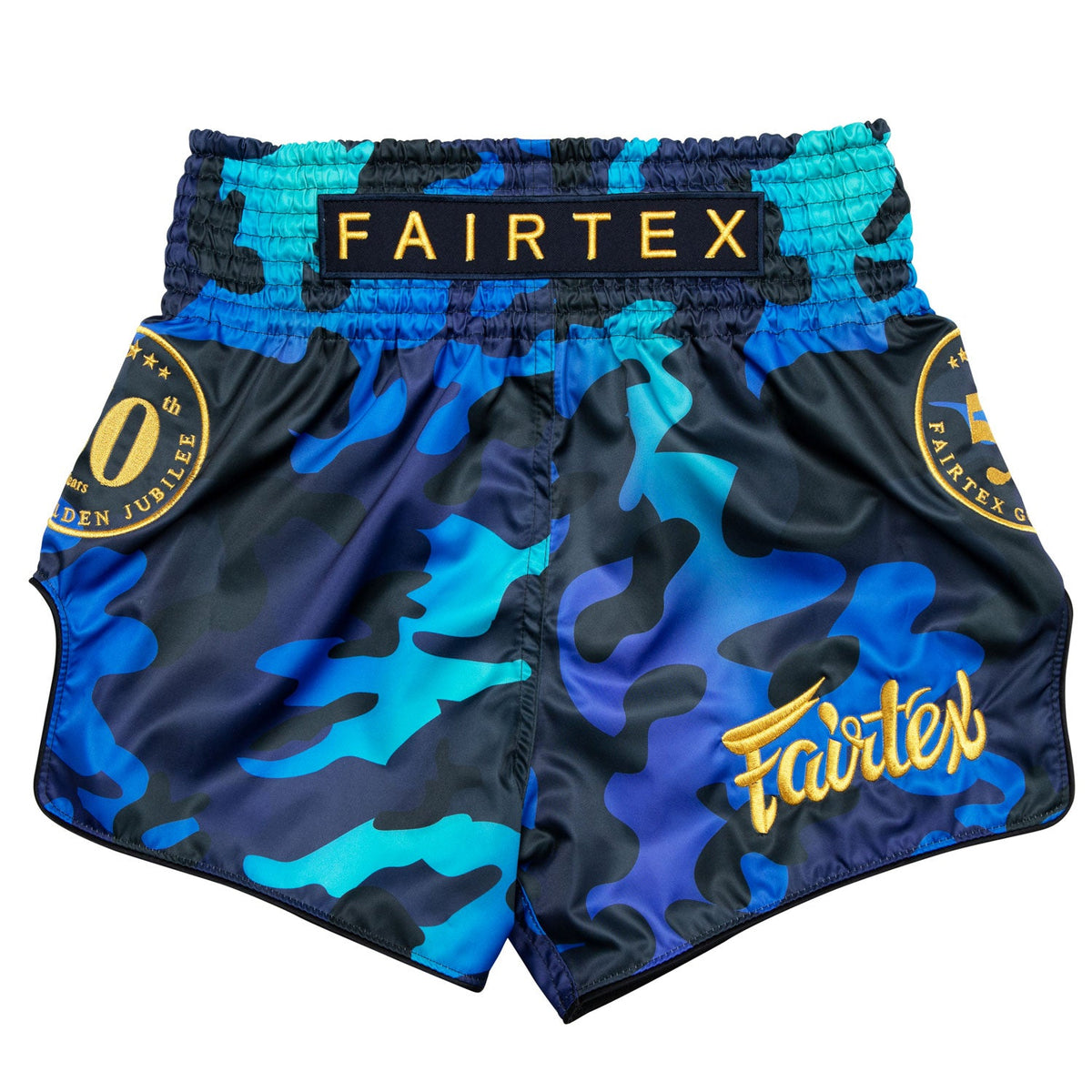 Fairtex BS1916 Muaythai Shorts - Golden Jubilee Luster