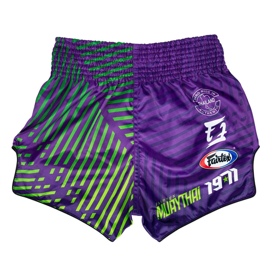 Fairtex BS1922 Muaythai Shorts - Purple Racer