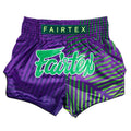 Fairtex BS1922 Muaythai Shorts - Purple Racer