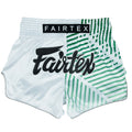 Fairtex BS1923 Muaythai Shorts - White Racer