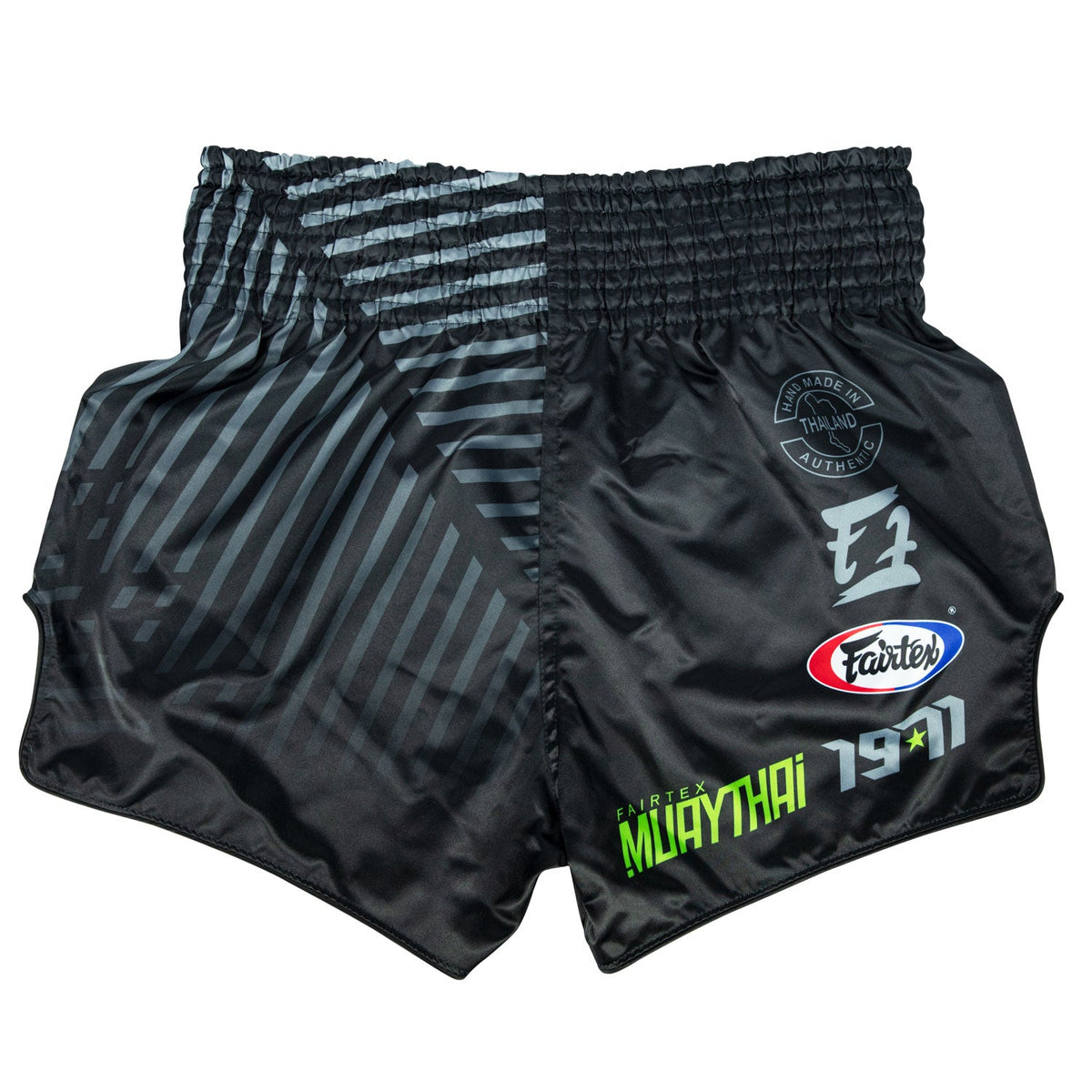 Fairtex BS1924 Muaythai Shorts - Black Racer