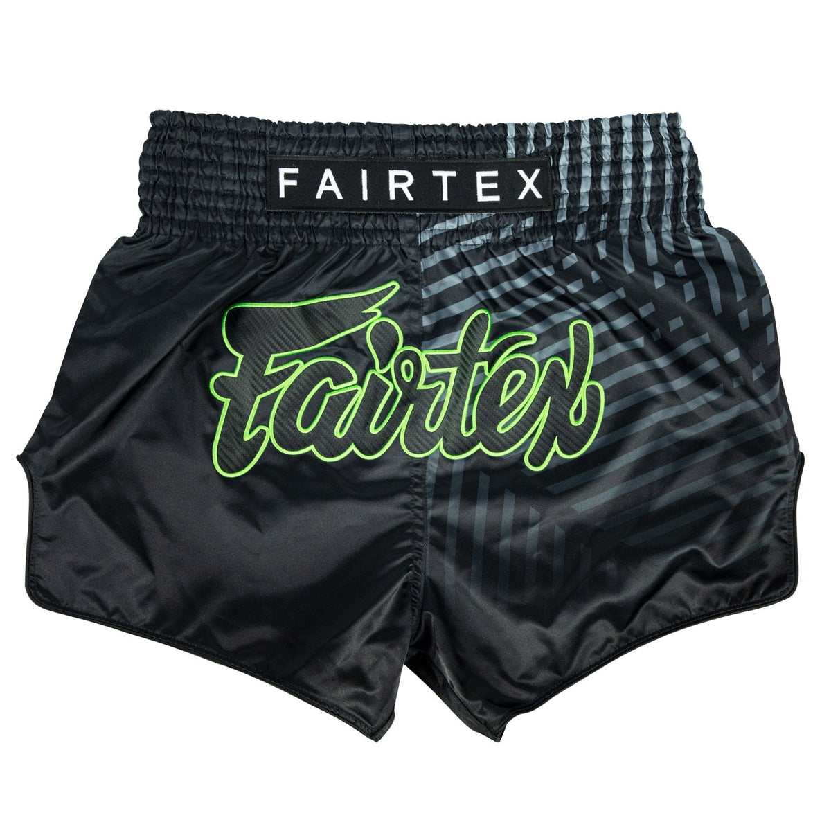 Fairtex BS1924 Muaythai Shorts - Black Racer