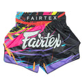 Fairtex BS1934 Muaythai Shorts - World Music Black