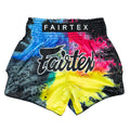 Fairtex BS1938 Muaythai Shorts - Acid Jazz Black