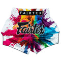Fairtex BS1939 Muaythai Shorts - Funky Soul White