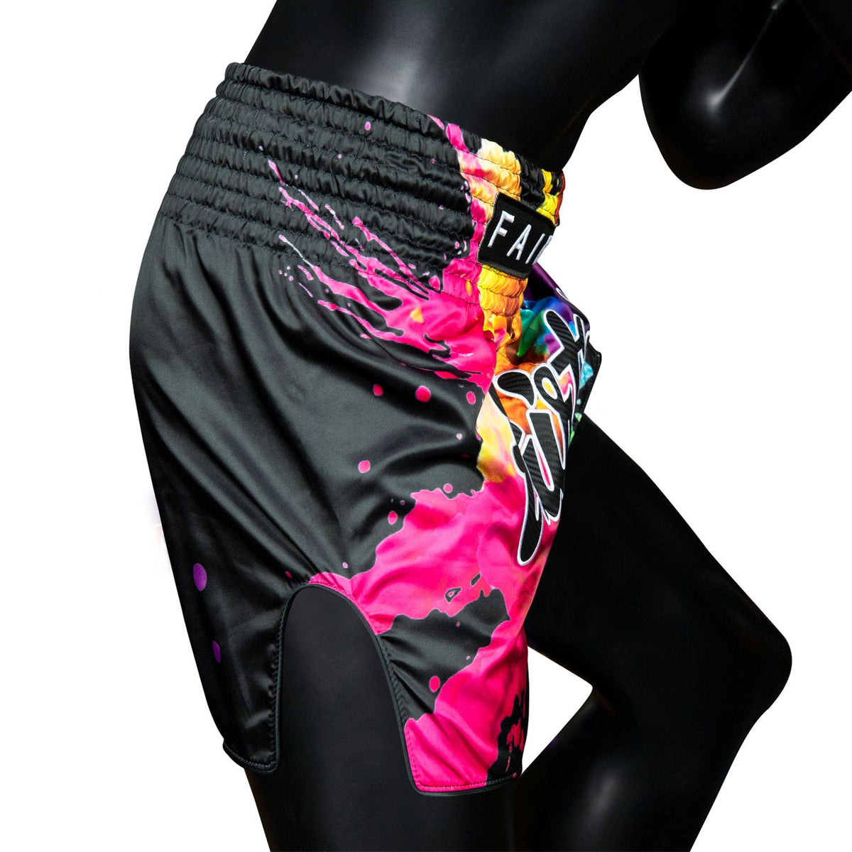 Fairtex BS1940 Muaythai Shorts - Funky Soul Black