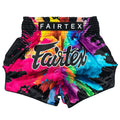 Fairtex BS1940 Muaythai Shorts - Funky Soul Black