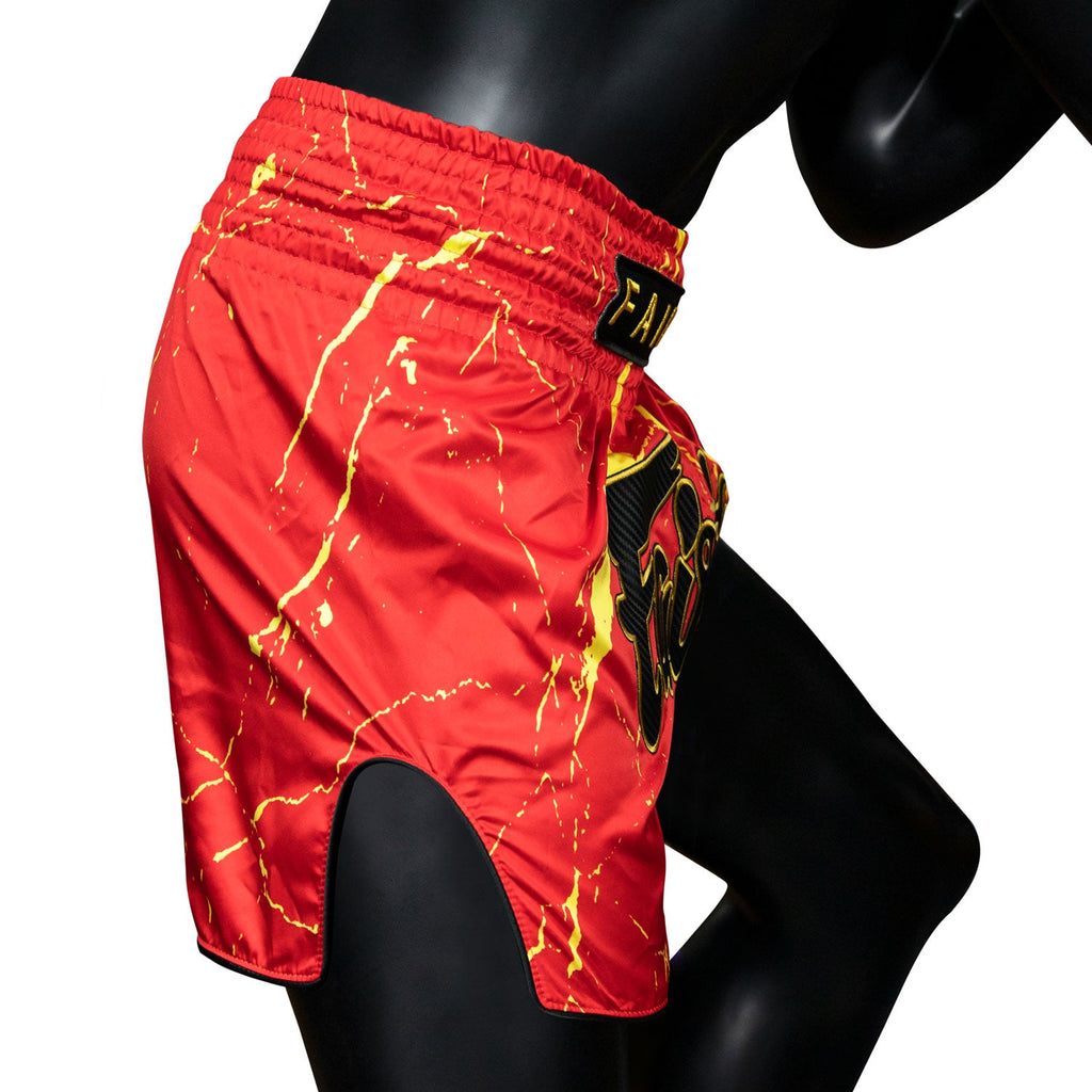Fairtex BS1946 Muaythai Shorts - Red Inferno