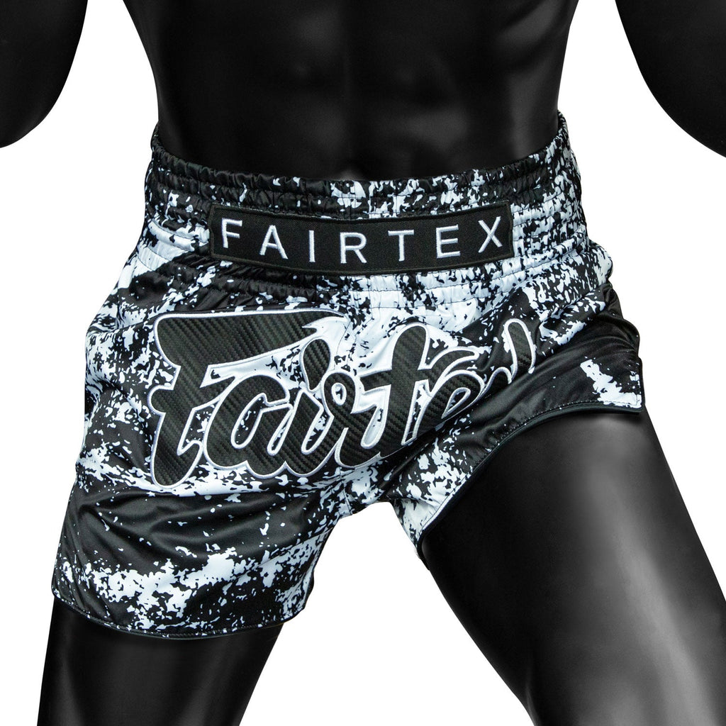 Fairtex BS1949 Muaythai Shorts - Grunge Black