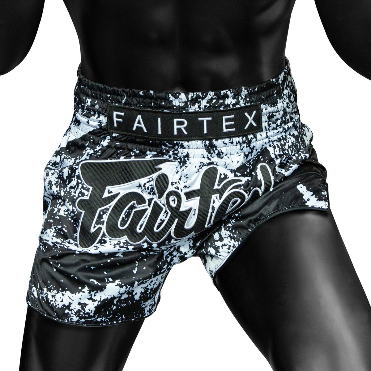 Fairtex BS1949 Muaythai Shorts - Grunge Black