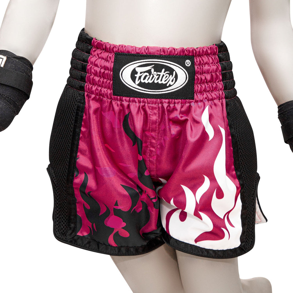 Fairtex BSK2101 Kids Muaythai Shorts - Eternal Flame