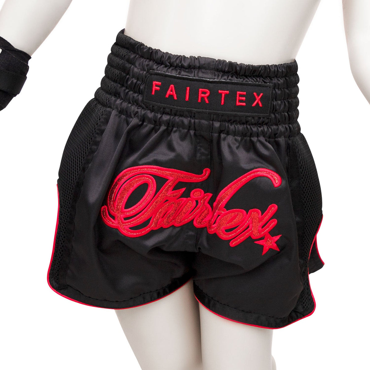 Fairtex BSK2104 Kids Muaythai Shorts - Midnight Red