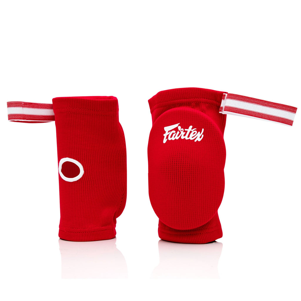 Fairtex EBE1 Competition Elbow Pads - Red