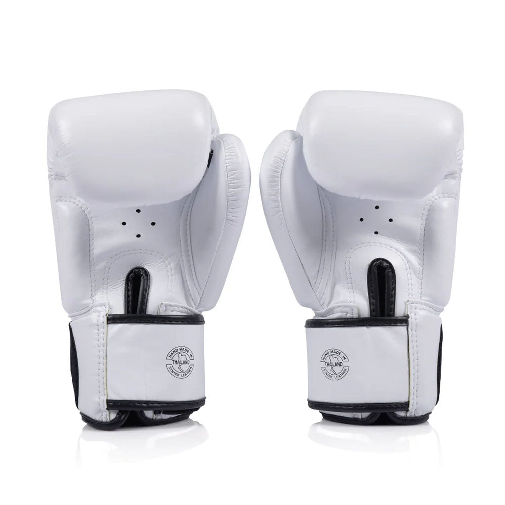 Fairtex BGV1C-PLUS Microfibre Boxing Gloves - White