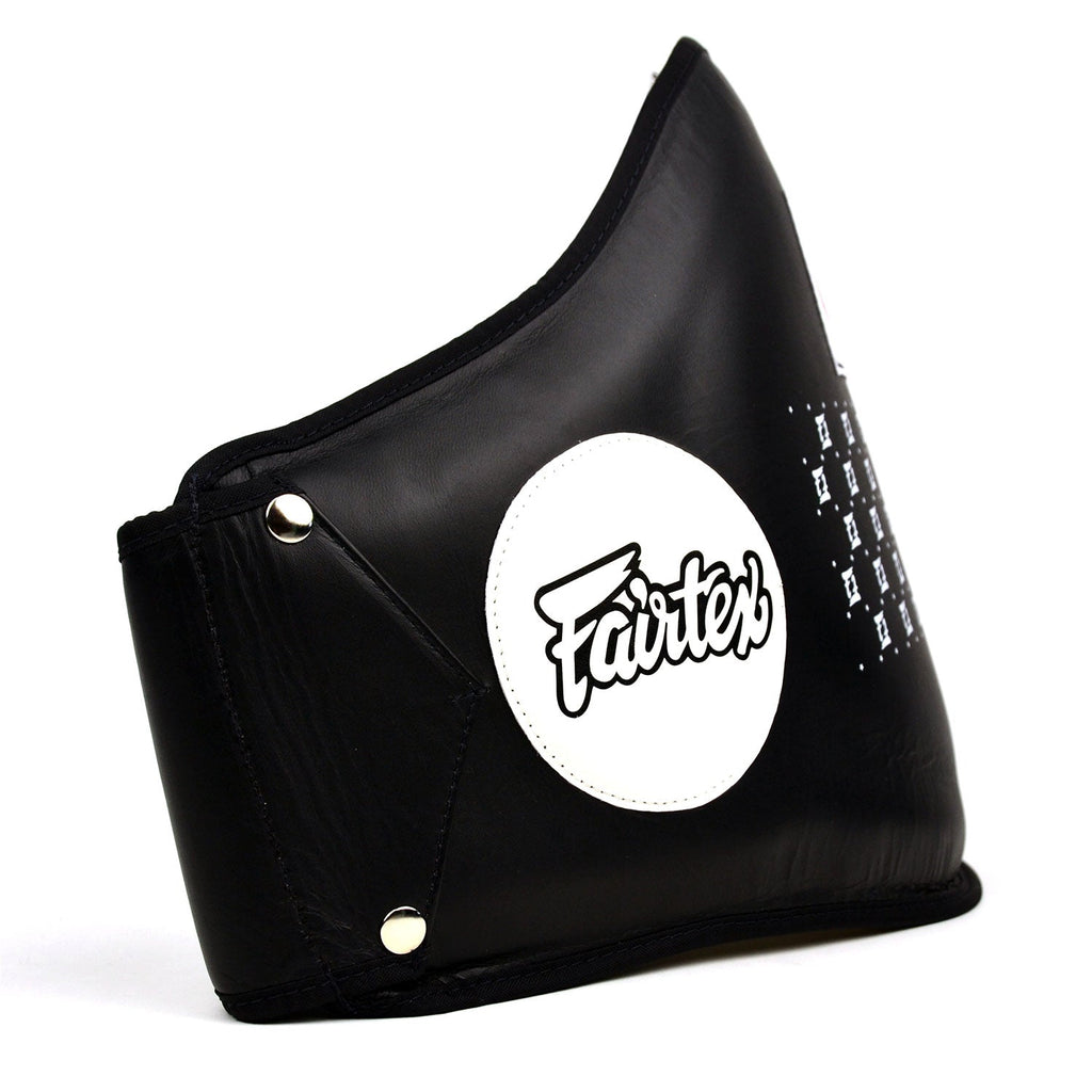 Fairtex BPV1 Standard Leather Belly Pad - Black