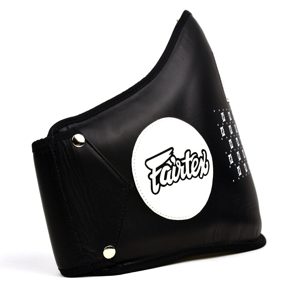 Fairtex BPV1 Standard Leather Belly Pad - Black