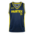 Fairtex JS27 Basketball Jersey - Navy-Yellow