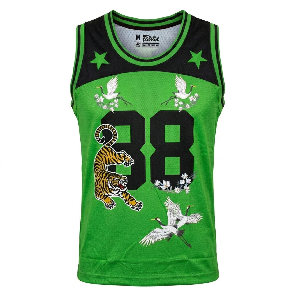 Fairtex JS47 Basketball Jersey - Green