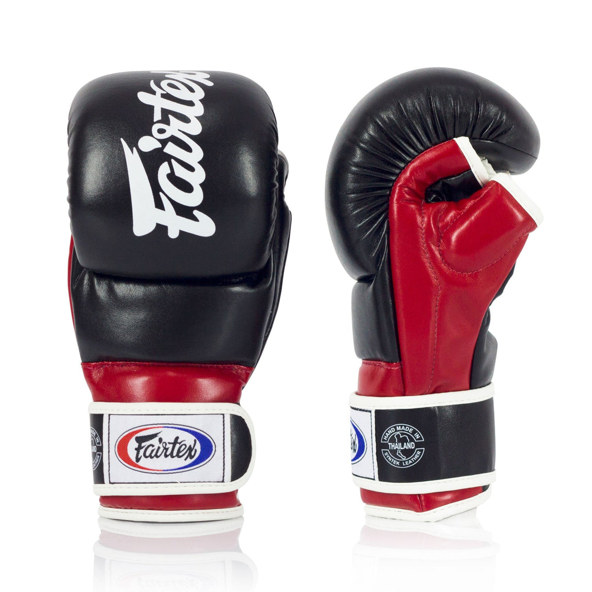Fairtex FGV18 Super Sparring MMA Gloves - Black-Red