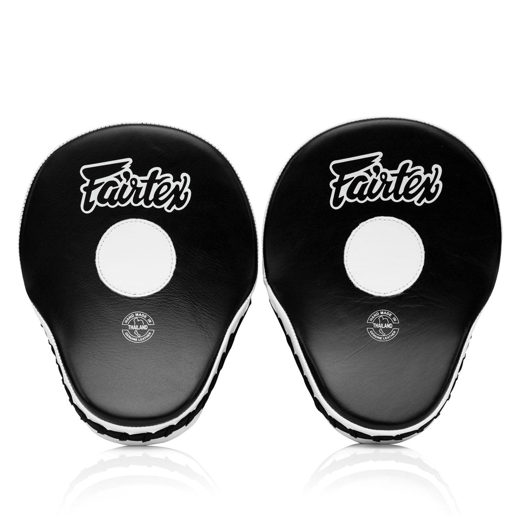 Fairtex FMV9 Contoured Focus Mitts - Black-White