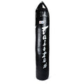 Fairtex HB6 6ft Muaythai Banana Bag - Black-White (FILLED)