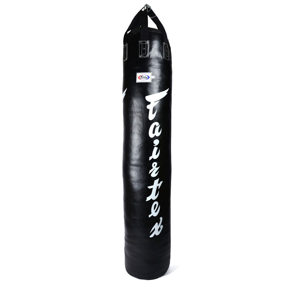 Fairtex HB6 6ft Muaythai Banana Bag - Black-White (UN-FILLED)