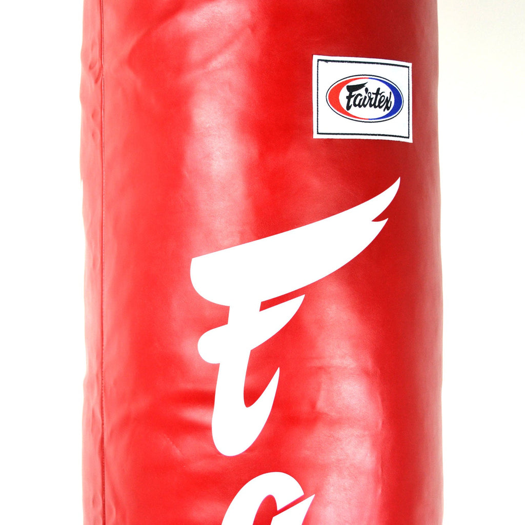 Fairtex HB6 6ft Muaythai Banana Bag - Red (UN-FILLED)