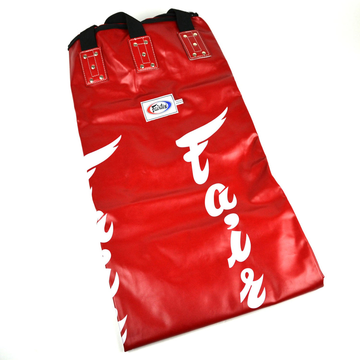 Fairtex HB6 6ft Muaythai Banana Bag - Red (UN-FILLED)