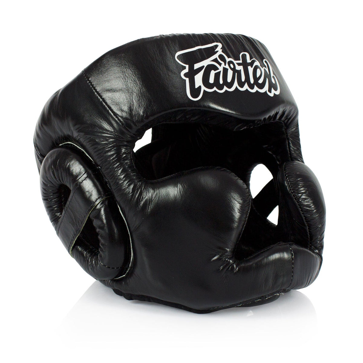 Fairtex HG13 Diagonal Vision Sparring Headguard - Black