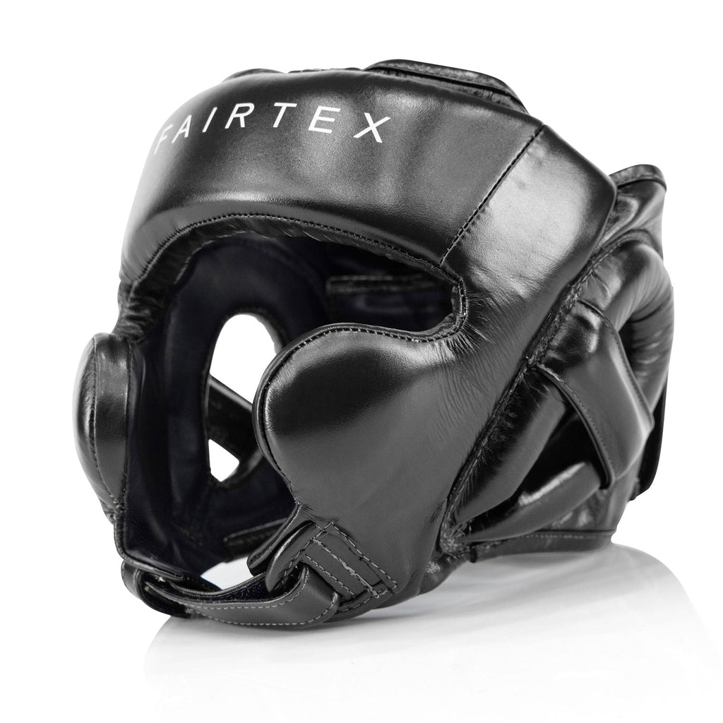 Fairtex HG18 Mexican Sparring Headguard - Black